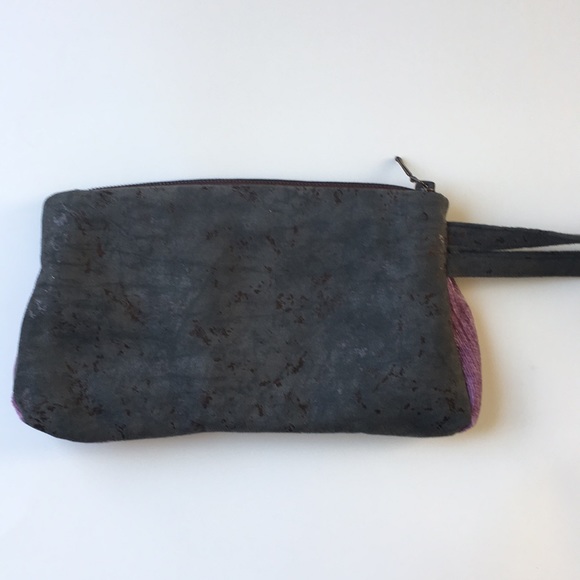 💋Valor Boho Clutch Sm Purse Wristlet Bag Purple - Picture 3 of 7